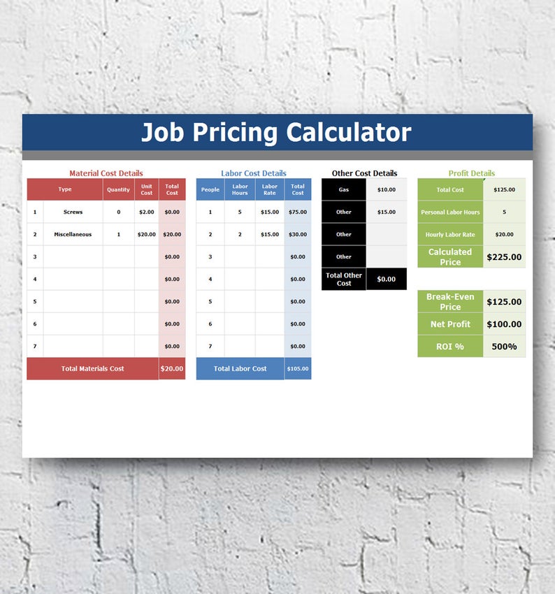 Cleaning Business Management Software + Job Pricing Calculator | Micro