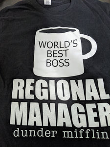 CLEARANCE The Office inspired Regional Manager Shirt