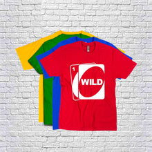 Load image into Gallery viewer, Uno Wild Card Game Shirt