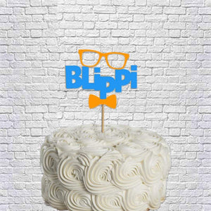 Blippi Birthday Party Cake Topper