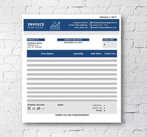 Business Excel Invoice Template FREE