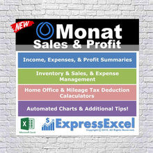 Load image into Gallery viewer, Monat Sales &amp; Profit Tracking Spreadsheet