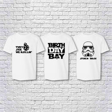 Load image into Gallery viewer, Star Wars Family Birthday Shirts