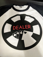 Load image into Gallery viewer, Poker Dealer Big Blind Small Blind Matching Shirts