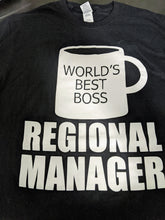 Load image into Gallery viewer, CLEARANCE The Office inspired Regional Manager Shirt