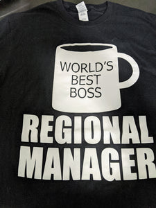 CLEARANCE The Office inspired Regional Manager Shirt