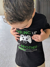 Load image into Gallery viewer, Leveling up to Big Brother T-Shirt